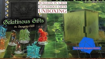 Dungeon in a Box Wonderous One Shots Gelatinus Gifts Arctic Dungeon Master