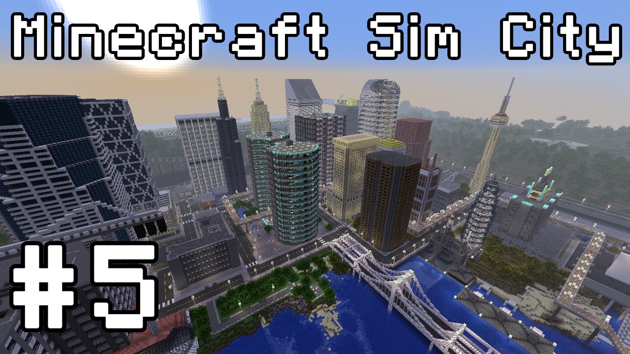 Minecraft Sim City (1.8 Snapshot) Simburbia! #5
