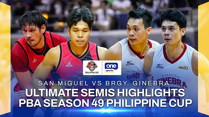 SAN MIGUEL vs. BRGY. GINEBRA | ULTIMATE SEMIS HIGHLIGHTS | PBA SEASON 49 PHILIPPINE CUP