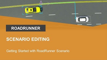 RoadRunner Scenario: Scenario Editing