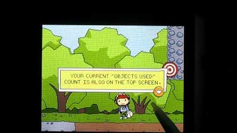 Scribblenauts Walkthrough Part One: Tutorial