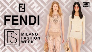 Fendi Spring Summer 2025 Milan Fashion Week Anok Yai 4K Full Fashion Show Fashion & Style Tv
