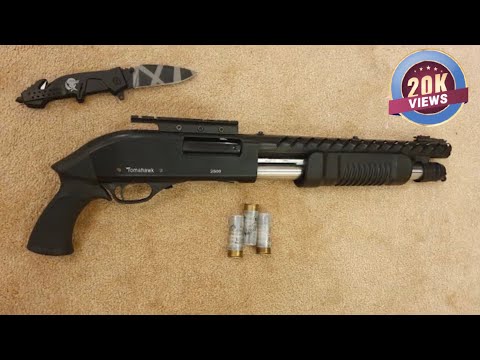 Tomahawk 2500 Pump Action Shotgun - YouTube