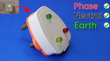Earth leakage tester electronics project | phase neutral and earth testing tool home made
