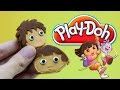 Play Doh Dora the Explorer playdough playset by unboxingsurpriseegg