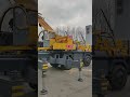 16-ton crane, three-row legs, wheelbase 2.68m, 6m 8-section boom, lifting height 40m