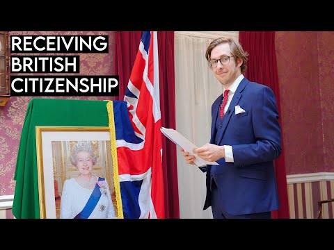 Officially Receiving British Citizenship