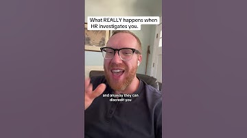 What REALLY happens when HR investigates you #business #workadvice #selfimprovement