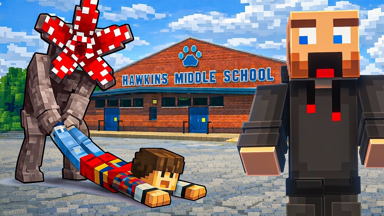 ZAKAJ SO GA UGRABILI?! | Minecraft x Stranger Things #1