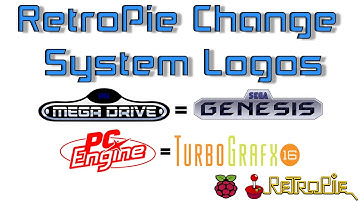RetroPie Change System Logos Mega Drive to Genesis and PC Engine to TurboGrafx-16
