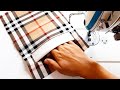 Welt pocket stitching  welt pocket pattern  diy sewing tips