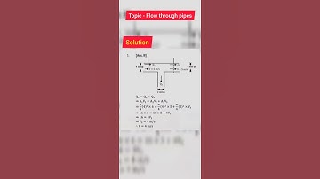 #1  DAILY GATE QUESTION AND SOLUTION - CIVIL ENGINEERING WORLD| Topic - Flow Through Pipes