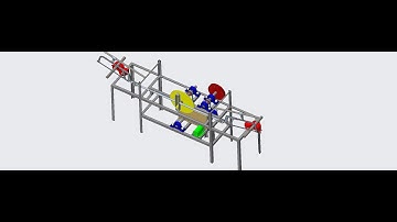 Double Acting Hacksaw and Grinder Using Scotch Yoke Mechanism - [Creo Working Animation]