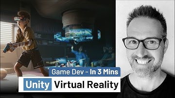 5 - Virtual Reality in Unity (Game Dev In 3 Mins) | #unity #gamedev #vr #quest2