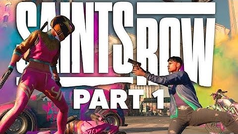 Saints Row | Part-1 | Intro [ No Commentary / Walkthrough ]