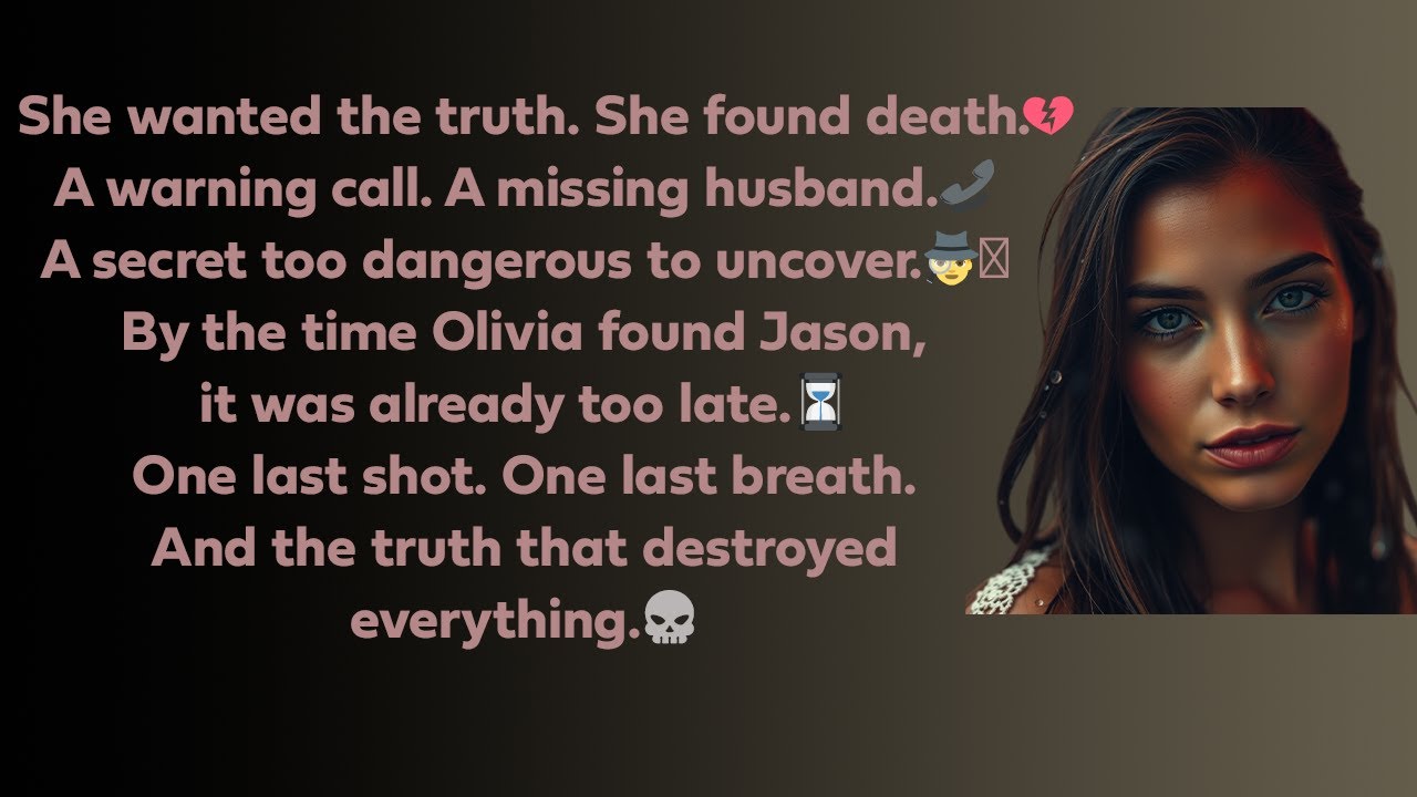 "She Wanted the Truth… But It Cost Her Everything 💔🔪 | A Gripping Story ...