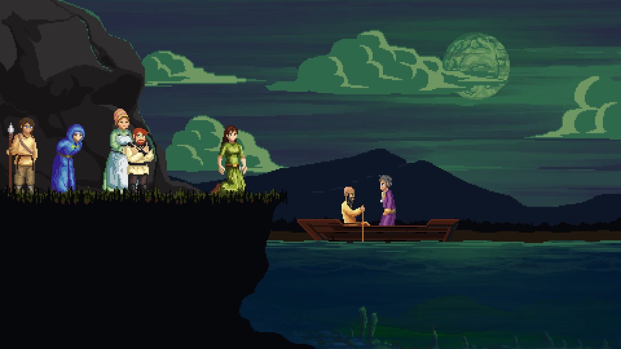 Some Pixel Graphic Interactive Fiction Game About Varying Personalities