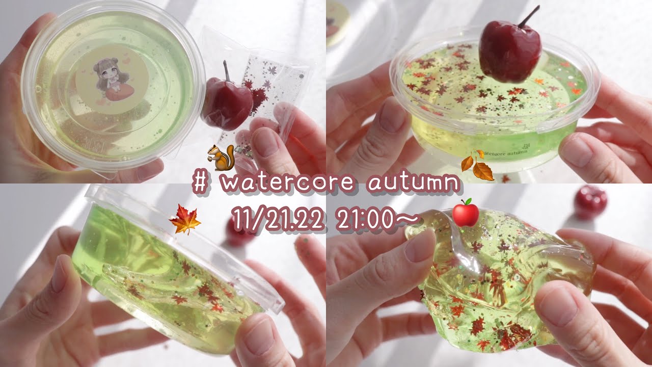 ！スライムオーダー！︴受付停止(  ˊ࿁ˋ ) ᐝ 🍂🍎 / ジップロックにてスライム販売のお知らせ 🦔🍁 - YouTube