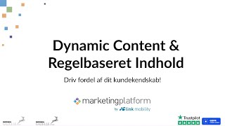 Dynamic Content &amp; Regelbaseret Indhold