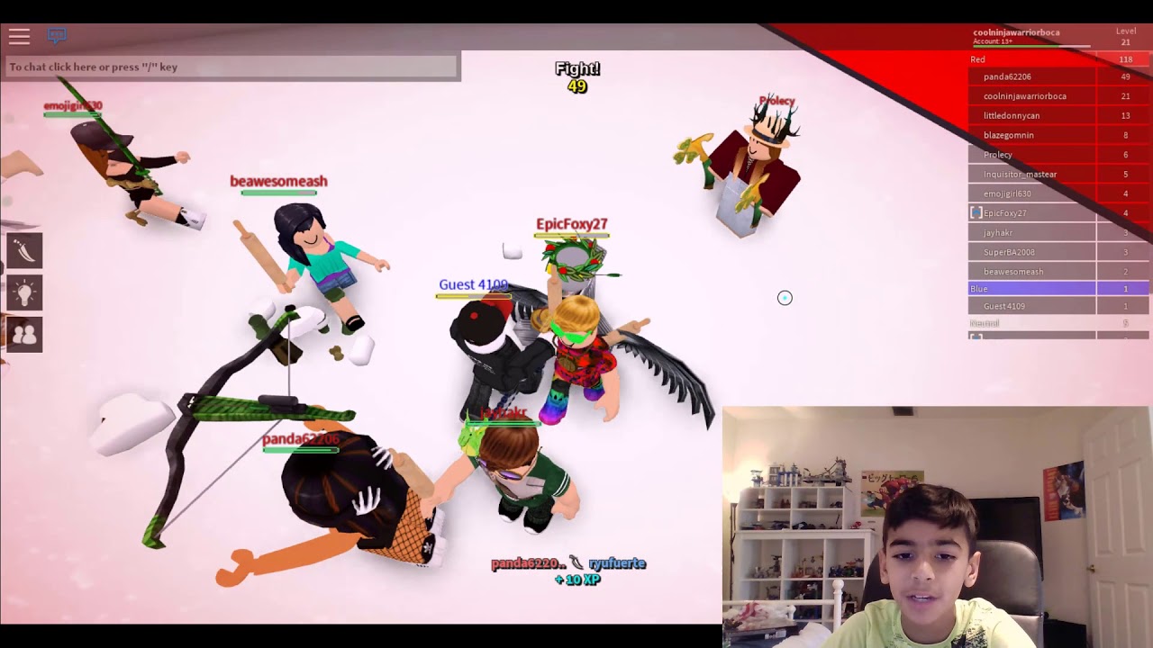 Master Mike Gaming playz Super Hero and Pick a Side