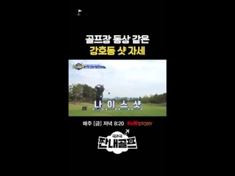 [강호동] 샷 자세가 <strong>에이스</strong> <strong>침대</strong> l #짠내골프