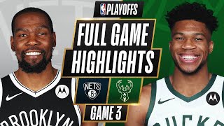 #2 NETS at #3 BUCKS | FULL GAME HIGHLIGHTS | June 10, 2021 screenshot 2