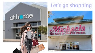 Come shop with me to Michael’s and At Home for my patio