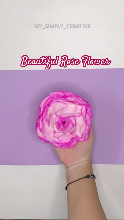 Flower Making By Tissue Paper #shorts #trending #trendingvideos #craft #art #easycraft #viral #diy