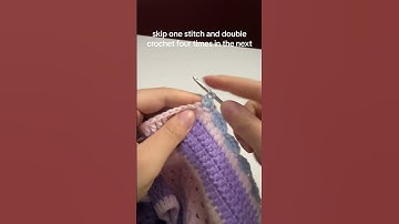 crochet scalloped border tutorial #crochet #crochettutorial #tutorial #handmade #crochetblanket