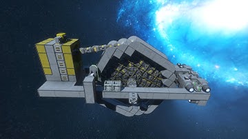 Space Engineers - Conveyor cable Ship