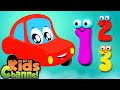 Numbers Song | Learning Videos for Children | Car Cartoon for Babies from Kids Channel