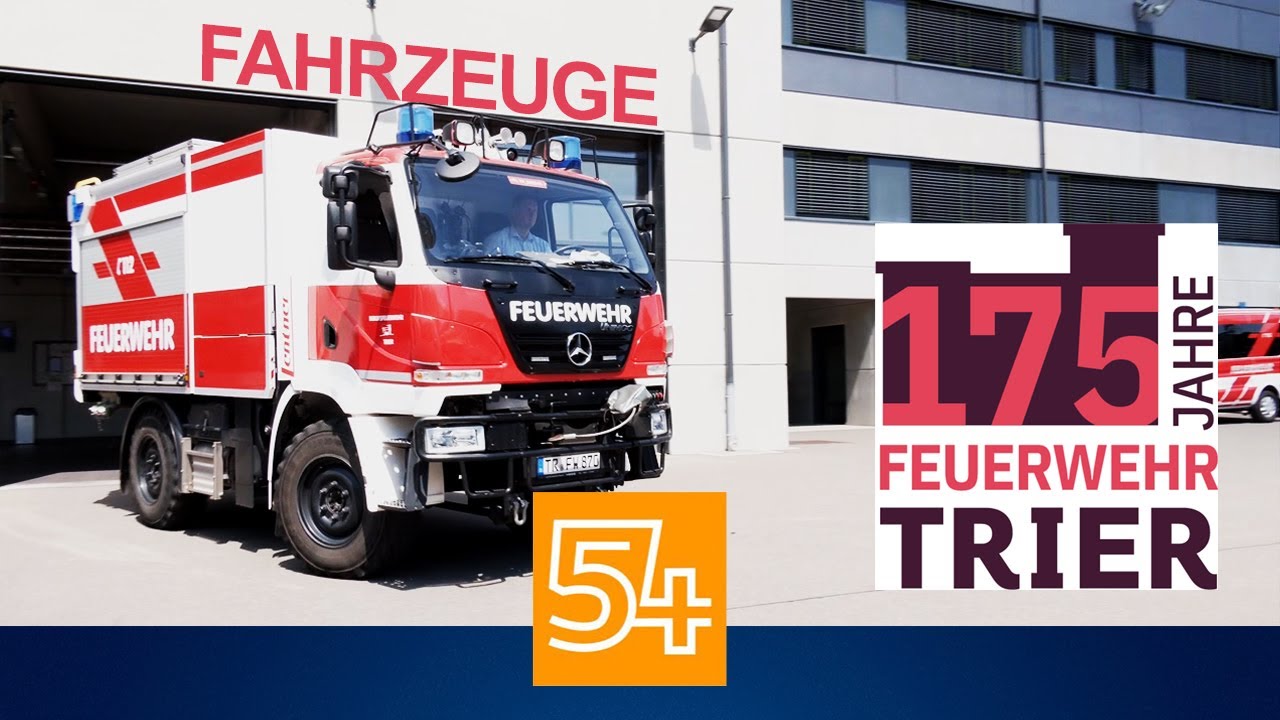 175 Jahre Feuerwehr Trier - Fahrzeugvorstellung