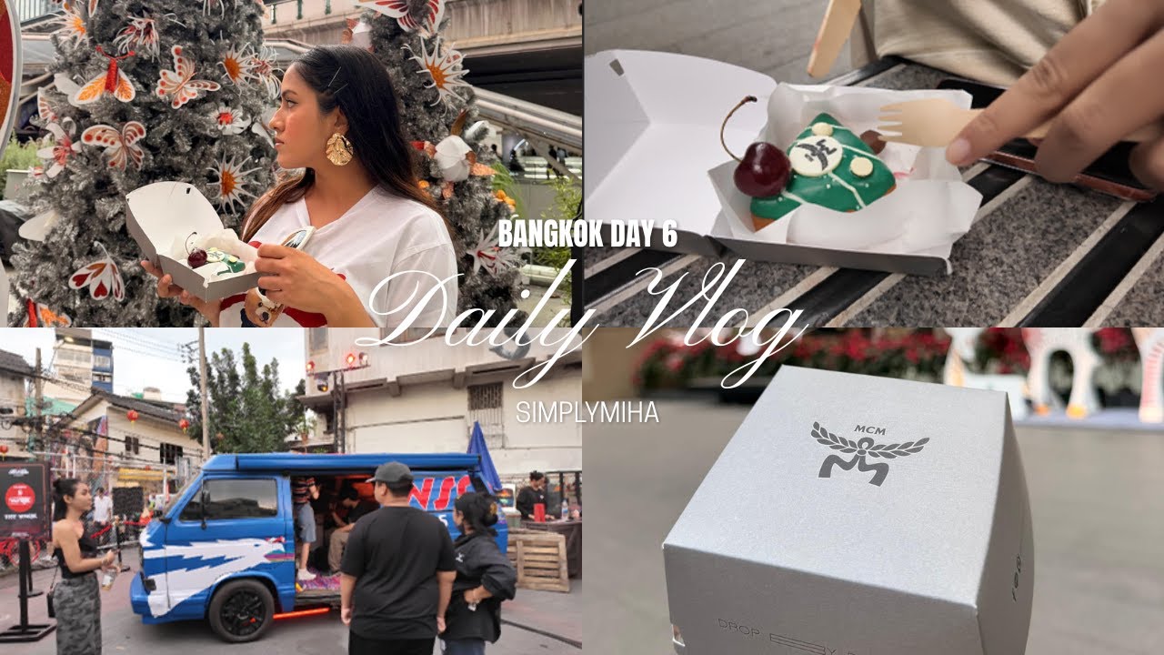 Bangkok Vlog | BTS Ride, EmQuartier, Longchamp Pop-Up & Stranger Things Event