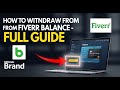 How to withdraw from Fiverr balance - Full Guide