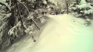 Skiing Andre's Paradise at Jay Peak Resort ! (GoPro)