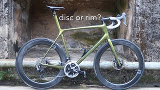 Giant TCR Adv SL Disc 2020 Review - How does it compare to my rim version? @RideGiantBicycles #tcr