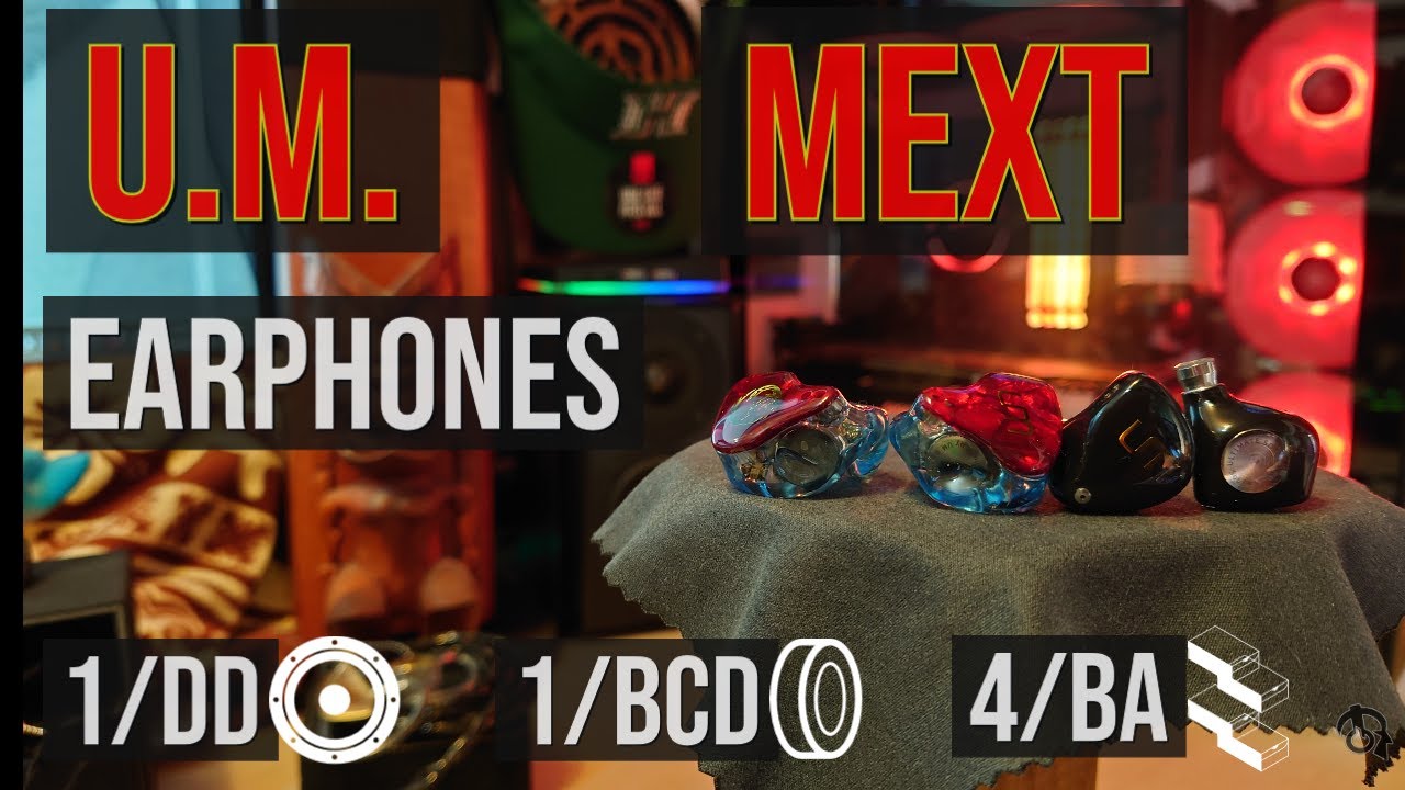 Unique Melody MEXT Earphones Review (1/DD 4/BA 1/BC) - YouTube