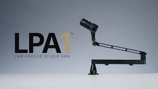 Introducing the RØDE LPA1 Low-Profile Studio Arm