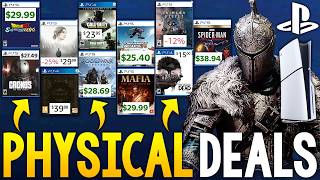 TONS of Awesome NEW PHYSICAL PS5 GAME DEALS and Sales LIVE NOW!