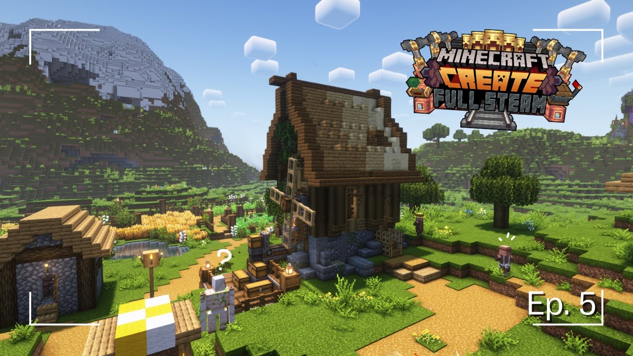 The kelp farm :: Minecraft Create Mod [5] - YouTube