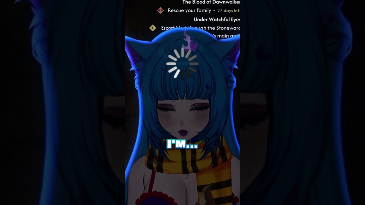 You have to see this play! Absolute perfection. #vtuber #kikihollowfang #fyp #gaming #bloodofdawnwal