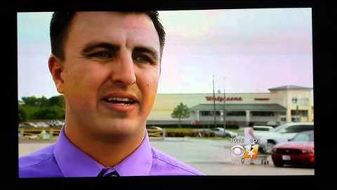 Storm Chaser Jason McLaughlin with CBS DFW 04/26/2016