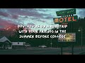 indie movie roadtrip | a pov playlist