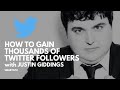 How To Get Thousands of Organic Twitter Followers Fast (Justin Giddings The Kickstarter Guy)