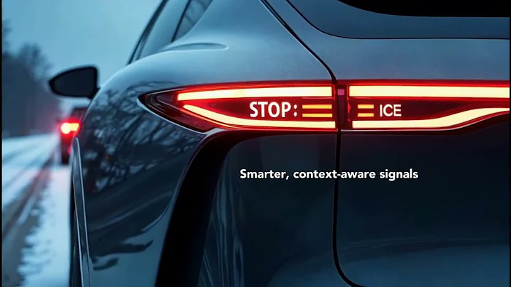VueReal RDK-02: Smart Hybrid MicroLED Taillight – CES 2026 Trailer