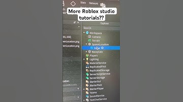 Do we want more tutorials for Roblox studio?? #trending #roblox #robloxstudio #tutorial