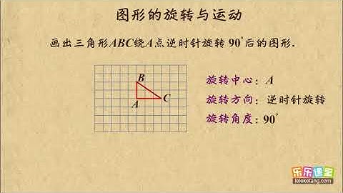 23 12 图形的旋转与运动    小學數學六年級