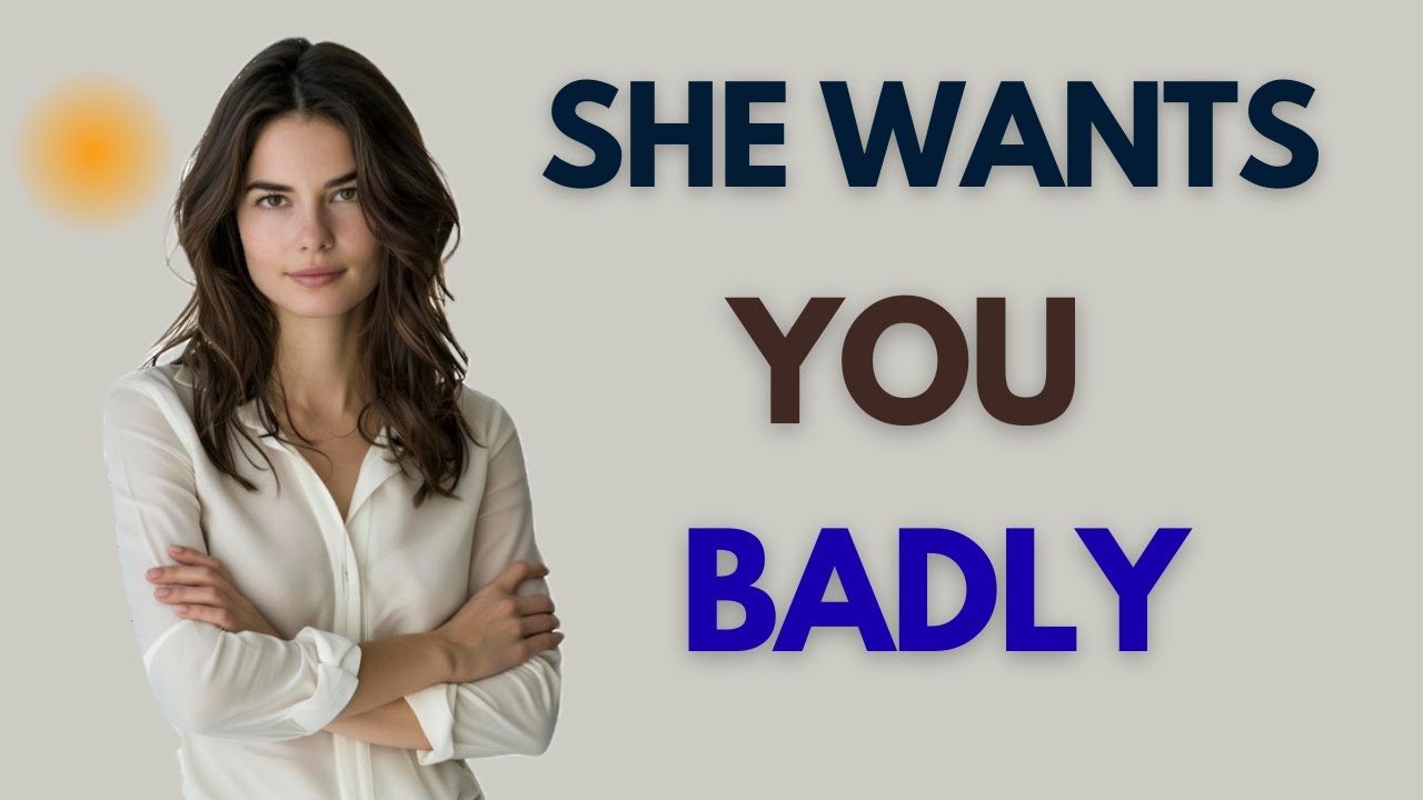 This Means She WANTS You BADLY But Is Fighting Her Feelings (Hidden Signs + Female Psychology)