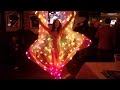 LED Light Up Isis Belly Dance Wings - Massachusetts LED Light Show - Fire Gypsy