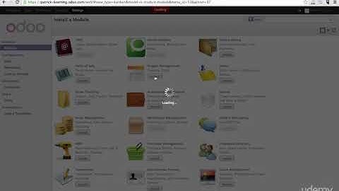 Odoo (Open ERP) Basics : Set up free Odoo test account
